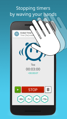Screenshot of the application Multi Timer Stopwatch - #5