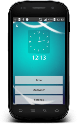 Screenshot of the application Timer and Stopwatch - #3