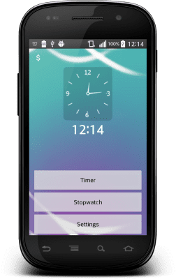 Screenshot of the application Timer and Stopwatch - #4