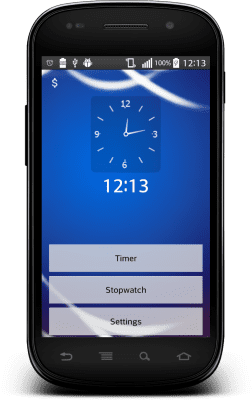 Screenshot of the application Timer and Stopwatch - #5
