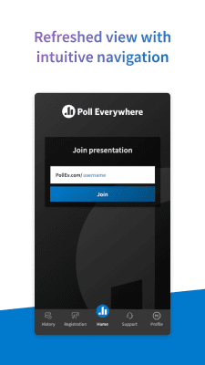 Screenshot of the application Poll Everywhere - #1