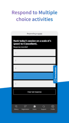 Screenshot of the application Poll Everywhere - #3