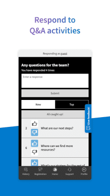 Screenshot of the application Poll Everywhere - #4