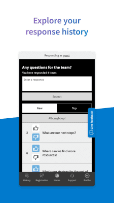 Screenshot of the application Poll Everywhere - #5