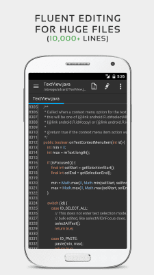 Screenshot of the application QuickEdit Text Editor - #2