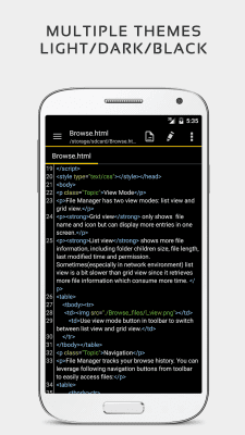 Screenshot of the application QuickEdit Text Editor - #5