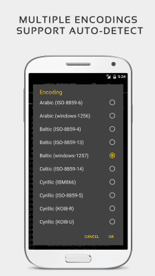 Screenshot of the application QuickEdit Text Editor - #6