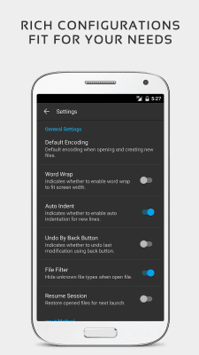 Screenshot of the application QuickEdit Text Editor - #8