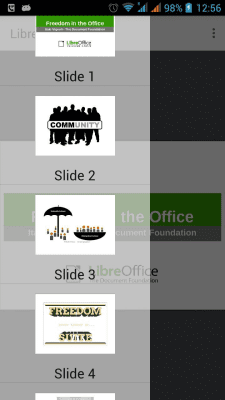 Screenshot of the application LibreOffice - #2