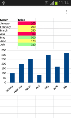 Screenshot of the application LibreOffice - #3