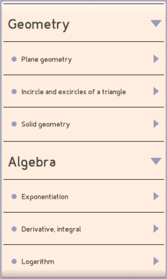 Screenshot of the application MY calculator Free - #6