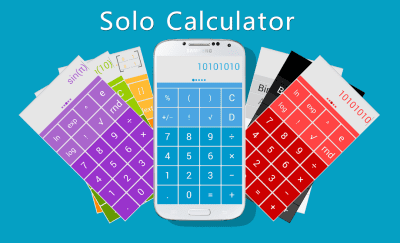 Screenshot of the application Solo Scientific calculator - #1