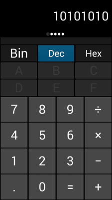 Screenshot of the application Solo Scientific calculator - #7