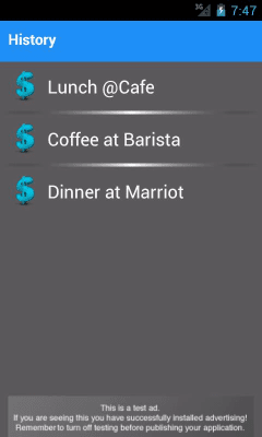 Screenshot of the application Tip Calculator Classic - #4