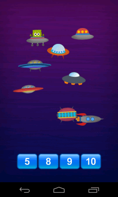 Screenshot of the application Socratica Learn to Count - #4