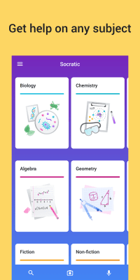 Screenshot of the application Socratic by Google - #3