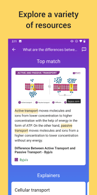 Screenshot of the application Socratic by Google - #4