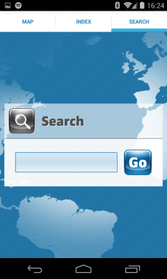Screenshot of the application Socratica Countries of the World - #8