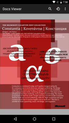 Screenshot of the application Docs Viewer - #3