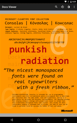 Screenshot of the application Docs Viewer - #6