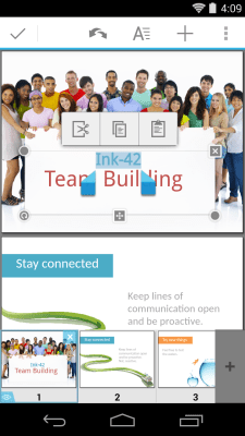 Screenshot of the application Quickoffice - #4