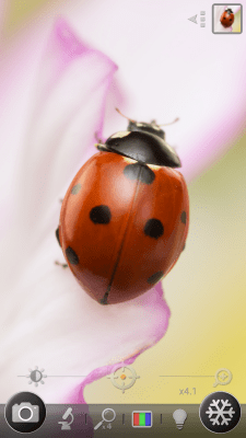 Screenshot of the application Magnifying glass and microscope - #3