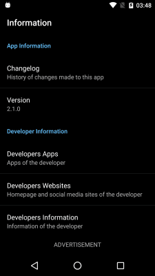Screenshot of the application Gabenative Flashlight - #4