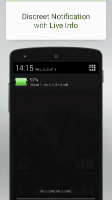 Screenshot of the application Battery - #3
