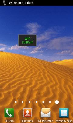 Screenshot of the application Wake Lock - PowerManager - #4