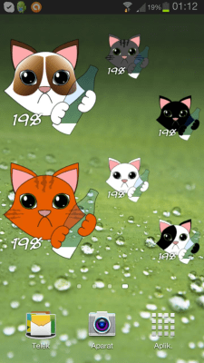 Screenshot of the application Kitty cat batteries - #4