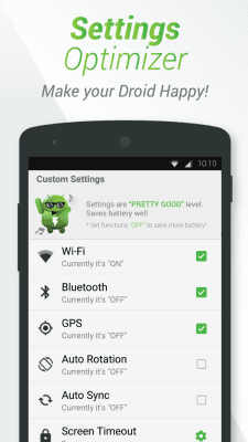 Screenshot of the application Battery Saver 2X - #3