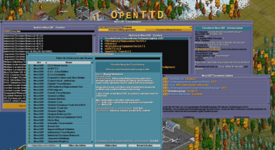 Screenshot of the application OpenTTD - #1