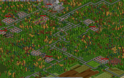 Screenshot of the application OpenTTD - #2