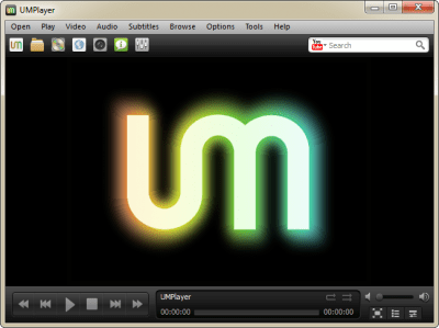 Screenshot of the application UMPlayer - #1