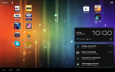 Screenshot of the application Battery Percentage - #4