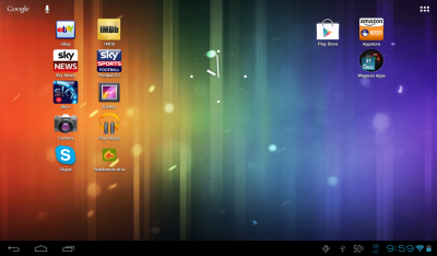 Screenshot of the application Battery Percentage - #9