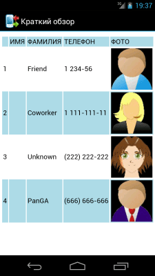 Screenshot of the application Backup Your Mobile - #4