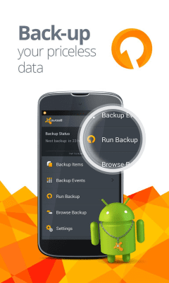 Screenshot of the application Avast Mobile Backup & Restore - #1