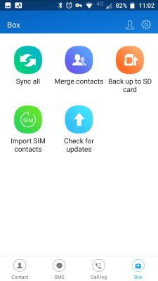 Screenshot of the application SYNCit - #5