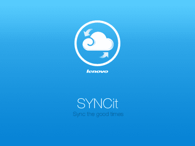 Screenshot of the application SYNCit HD - #1