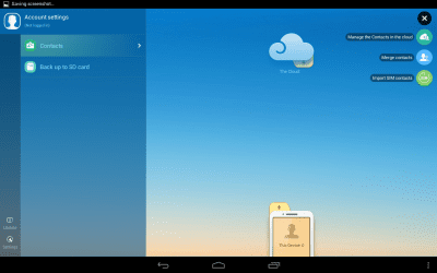 Screenshot of the application SYNCit HD - #3