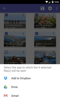Screenshot of the application DiskDigger photo recovery - #2