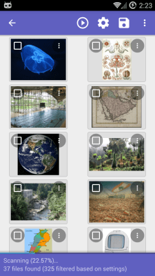 Screenshot of the application DiskDigger photo recovery - #8