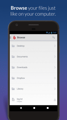 Screenshot of the application Backblaze - #3