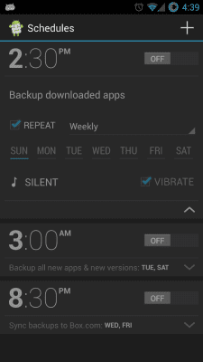 Screenshot of the application Ultimate Backup - #6