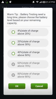 Screenshot of the application AnTuTu Tester - #4