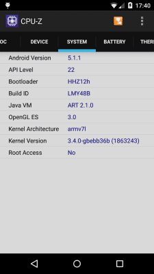 Screenshot of the application CPU-Z - #3