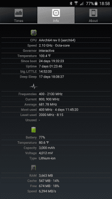 Screenshot of the application A1 CPU Tool - #4