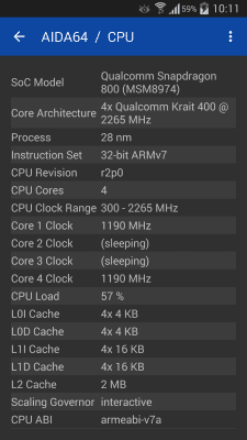 Screenshot of the application AIDA64 - #3