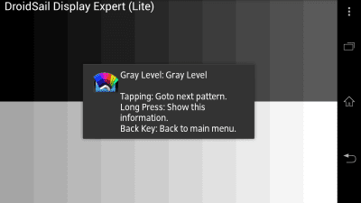 Screenshot of the application DroidSail Display Expert(Lite) - #3